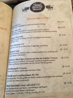 Landhaus menu