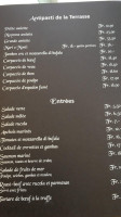 La Terrasse Du Port, Restaurant Bar à Vin menu