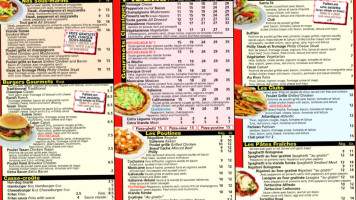 Hochelaga Pizza Restaurant menu