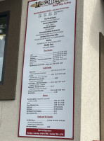 Mudslingers Drive Thru Coffee menu