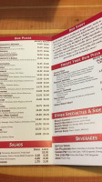 Ragazzi Pizza menu