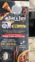 Ciao á Tutti food