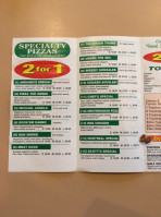 Andiamo's Pizza & Pasta House menu