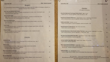 Genoa Bay Cafe menu