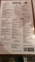 Pizzeria Sofia (dix30, Brossard) menu