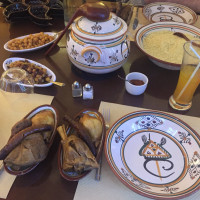 Le Riad food