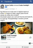 Csaba Vendeglő food