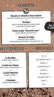 Noire Et Blanche Microbrasserie food