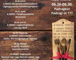 Kúti Presszó és Falatozó food