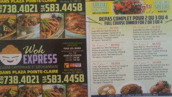 Wok Express food