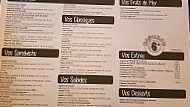 Bistrot Du Fjord menu