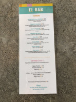 Hugo's Mexican Kitchen menu