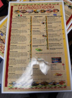 La Conquistadora menu