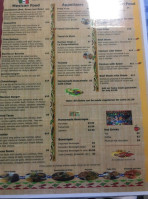 La Conquistadora menu