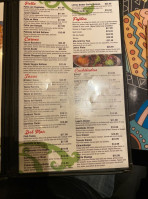 Gabriela Sofia's Tex-mex menu