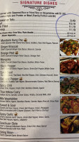 Spicy Noodle House menu