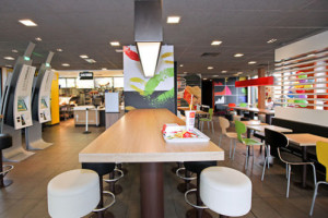 Mcdonald's inside