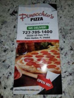 Pinocchio's Pizza food