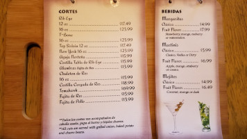 La Troje And Grill menu