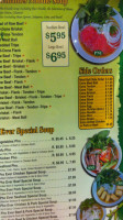 Phoever Wok On Canyon Rd E menu