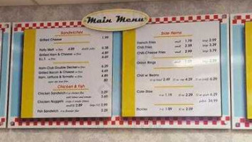 Nu-way Weiners menu