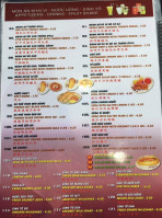 Gold Train Express menu