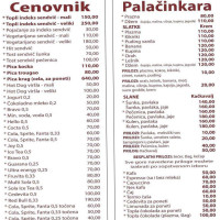 Pizzeria “passage” menu