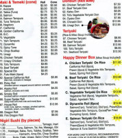 Ladner Sushi menu