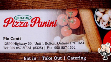 Bolton Pizza Panini food