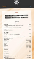 Sweet Joannas Cafe menu