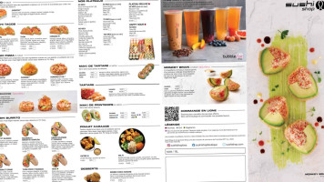 Sushi Shop menu