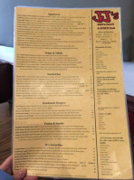 Jj's Restaurant Sports Bar menu