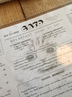 Gato menu