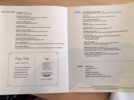 Osprey Tavern menu