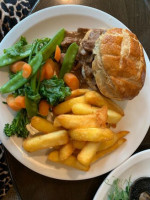 The Furze Bush Inn food