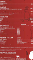 Ramóna Étterem menu