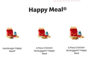 McDonald's Restaurant food