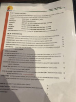 Sakai Japanese And Korean menu