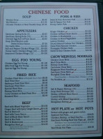 Dj's menu