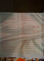 Thai Vegan menu