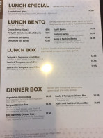 Village Sushi Restaurant menu