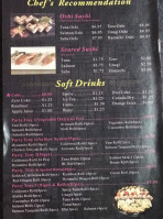 Sushi Me menu