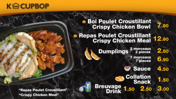 K-cupbop food