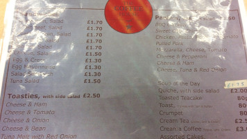 The Coffee House menu