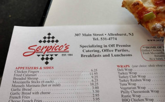 Serpico's Pizzeria food