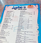 Lake's Pancake House menu