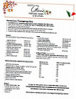 Nonna Gina's Prepared Foods Gelateria menu