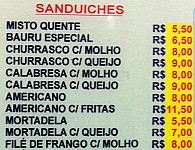 Sucos e Lanches Uva e Cajú unknown