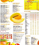 Suco Bagaço menu