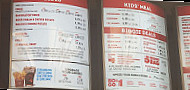 Wendy's menu